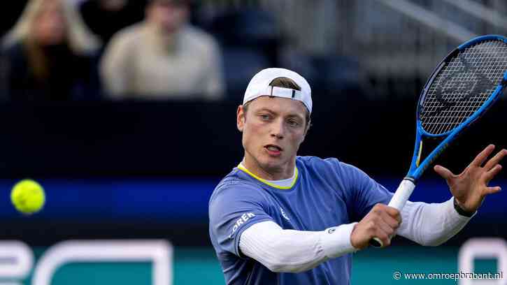 Tim van Rijthoven direct uitgeschakeld in de kwalificaties van de US Open
