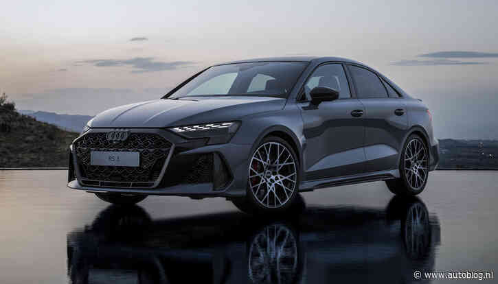 Vernieuwde Audi RS3: wel duurder niet meer vermogen