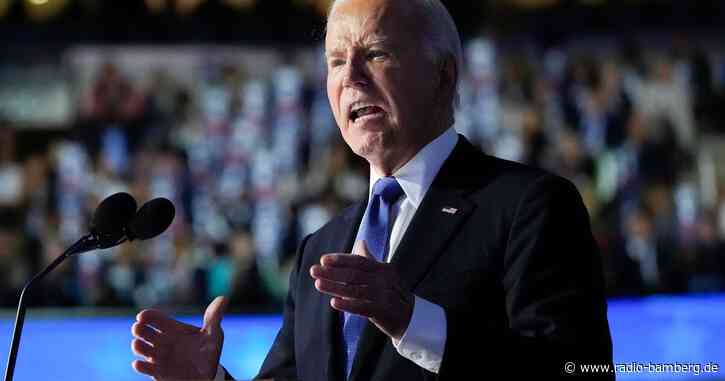 Biden bei Parteitag: Habe mein Bestes für Amerika gegeben