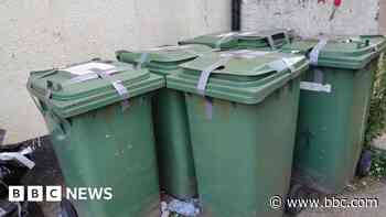 Leftover bins causing confusion in touristy towns