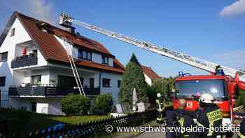 Brand in Oberkollbach: Vier Bewohner im Krankenhaus - darunter zwei Kleinkinder
