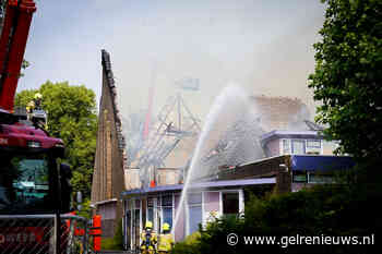 Regenboogkerk volledig verwoest door grote brand