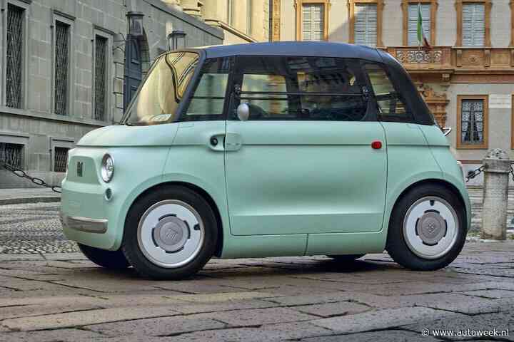 Elektrische Fiat Topolino voor Nederland: vanaf minder dan €10.000