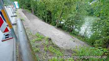 Sanierung des Lechhangs: Von-Kühlmann-Straße wird für drei Monate halbseitig gesperrt