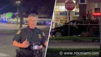 3 hospitalized after shooting at Florida apartments prompts evacuation of nearby Publix: Sheriff