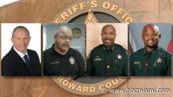 Broward Sheriff facing challengers in primary election. Here's who's running