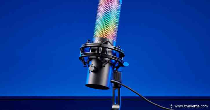 HyperX’s new microphone has better sound to go with its RGB LEDs