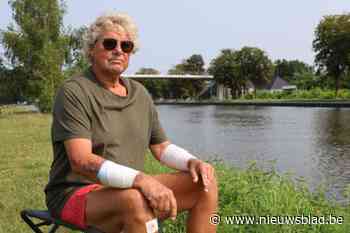 Wielertoerist slaat bromfietser in het kanaal in Boorsem: slachtoffer zwaargewond