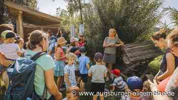 Kinder der Familienoase begeben sich auf Zeitreise ins Steinzeitdorf