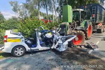 Bürener bei Unfall lebensgefährlich verletzt