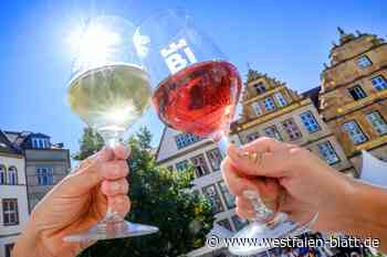 Bielefelder Weinmarkt vom 3. bis 8. September