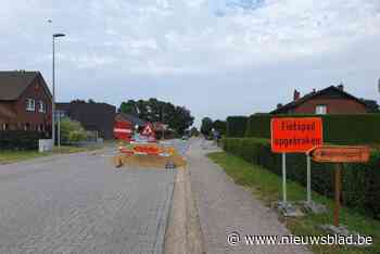 Belangrijke verbindingsweg tussen Meeuwen en Gruitrode afgesloten voor verkeer tijdens werken