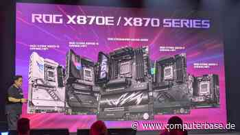 X870E- & X870-Mainboards: Asus lockt Kunden mit Komfortfunktionen und Full-HD-BIOS