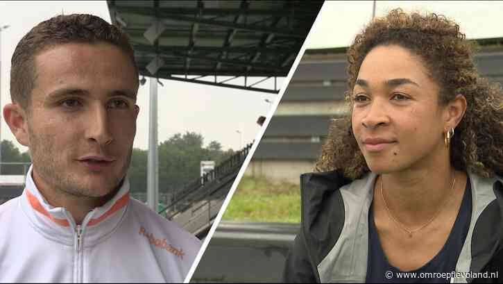 Almere - Ondanks goud en zilver geen huldiging voor Youssifou en De Geus in Almere