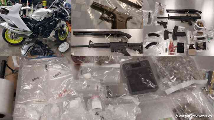 Stolen motorcycle investigation leads Calgary police to drug bust