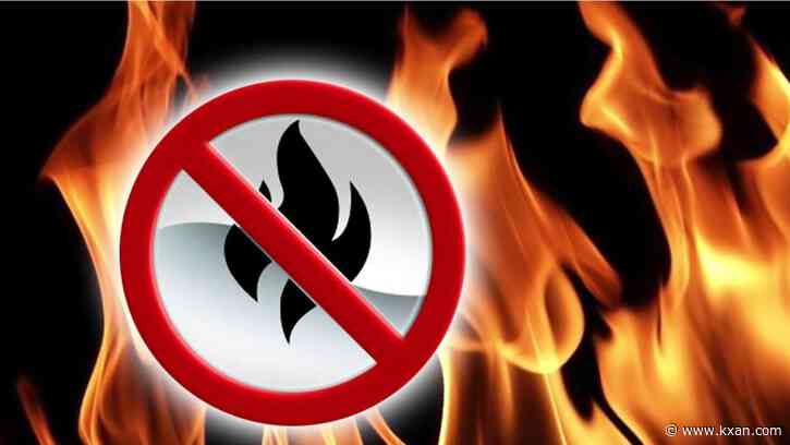 Burn ban in effect for Travis County