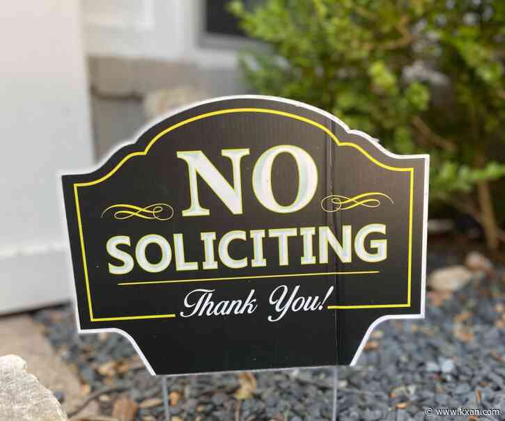 Bee Cave City Council OKs ban on door-to-door solicitations after dark