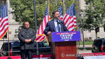 JD Vance pledges to ‘protect’ law enforcement in Kenosha, Wisconsin