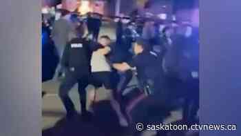 Saskatoon police chief defends use of force in cruise weekend arrest caught on video