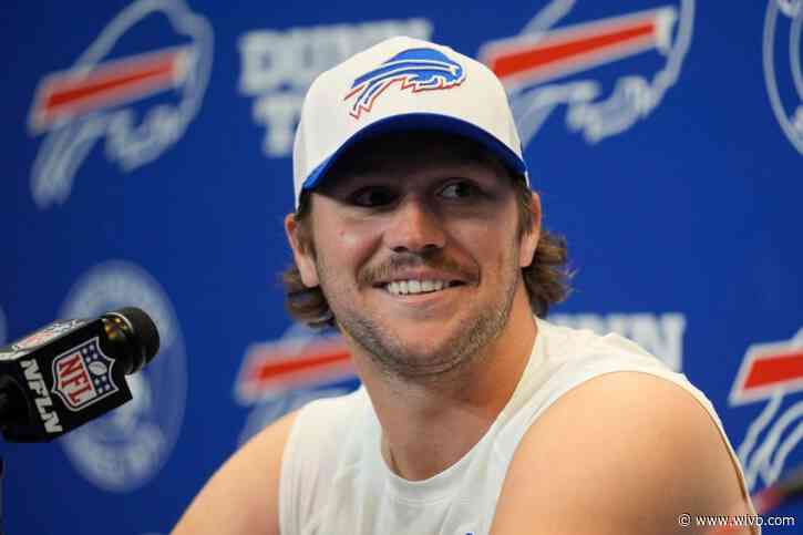 Bills QB Josh Allen content with contract status: 'No problem with where I'm at'