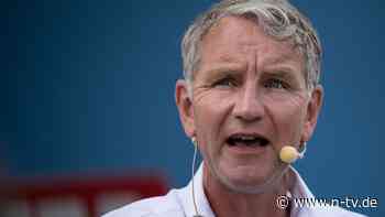 Zwei Wochen vor Wahl: Demonstranten in Jena verhindern Höcke-Auftritt