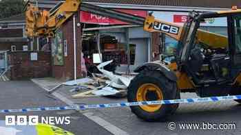 Cash machine stolen after ram raid incident