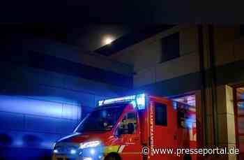 FW-GLA: Brand in einem leerstehenden Gebäude im Gladbecker Süden