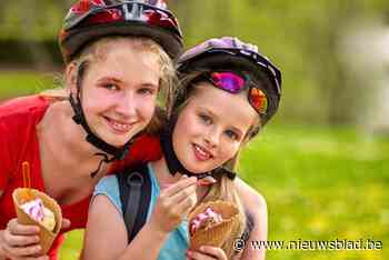 Na de inspanning, de zoete zonde: geniet van een ijsje langs deze fietsroutes