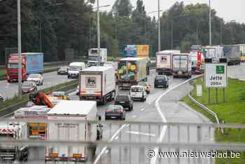 Anderhalf uur file op de Brusselse buitenring door zwaar ongeval