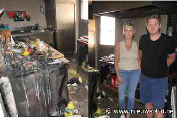 Brand richt ravage aan in frituur van Katleen en Jurgen: “Alles is gesmolten”