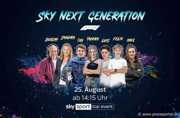 Zurück aus der Sommerpause: Die Formel 1 mit dem Großen Preis der Niederlande samt Sky Next Generation live auf Sky Sport
