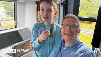 Boy gets VIP day out after chance meeting on train