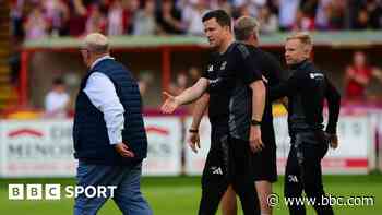 Rotherham boss Evans gets one-match touchline ban