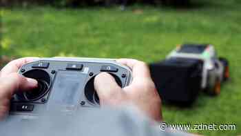 This remote-controlled lawnmower is the most fun I've ever had cutting the grass