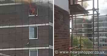 Horror Sydenham flat fire under investigation after man rescued from 10th floor 