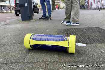 Politie Brussel Noord vindt 348 liter lachgas bij controle krantenwinkel