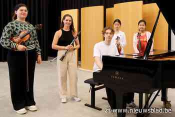 Jonge internationale leerlingen volgen muziekstage in De Singel: “De eerste keer dat we buiten China zijn”