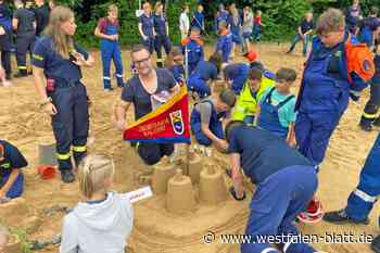 Mitglieder der Jugendfeuerwehr Kalletal zeigen Teamgeist und Geschick