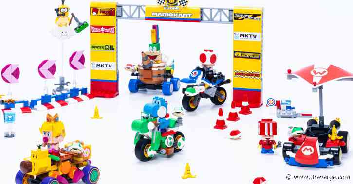 Lego’s Super Mario: Mario Kart sets will cross the finish line early in 2025