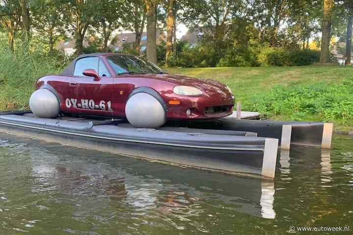 Mazda MX-5 te water - In het Wild