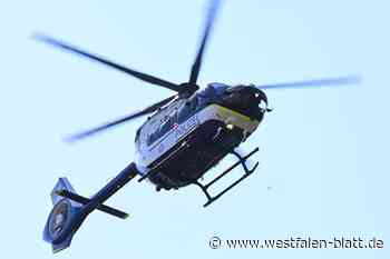 Suchmaßnahme in Steinheim: Hubschrauber kreist nachts über der Stadt