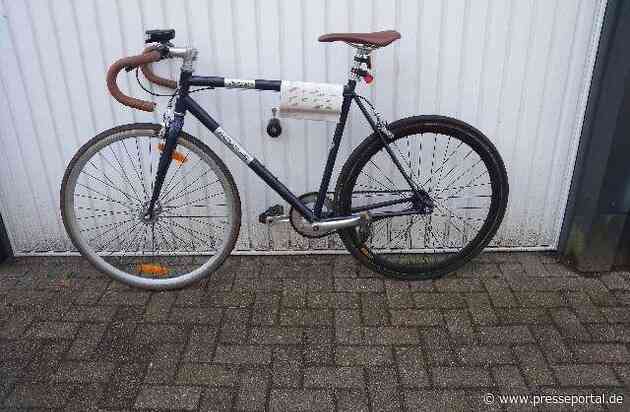 POL-STD: Polizei Buxtehude stellt Fahrrad sicher und sucht rechtmäßigen Eigentümer - Berichtigung