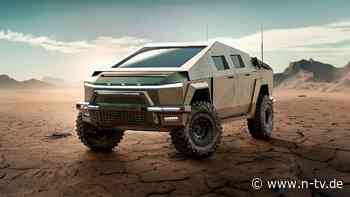 Sting von Archimedes Defense: Tesla Cybertruck - umgebaut für die Postapokalypse