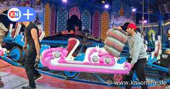 Rendsburger Herbst 2024: Aufbau von Jahrmarkt hat begonnen