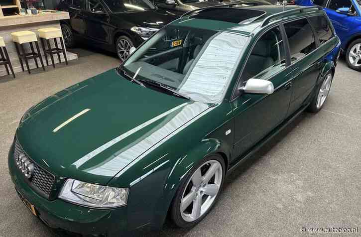 Dit is de groenste Audi RS6 (C5) van Marktplaats