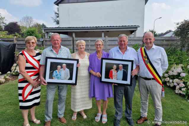 Broers Joris en Patrick vieren gouden bruiloft op dezelfde dag