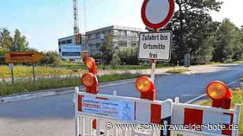 Sperrung der Ortsdurchfahrt: Ist Altburg von beiden Seiten abgeriegelt?