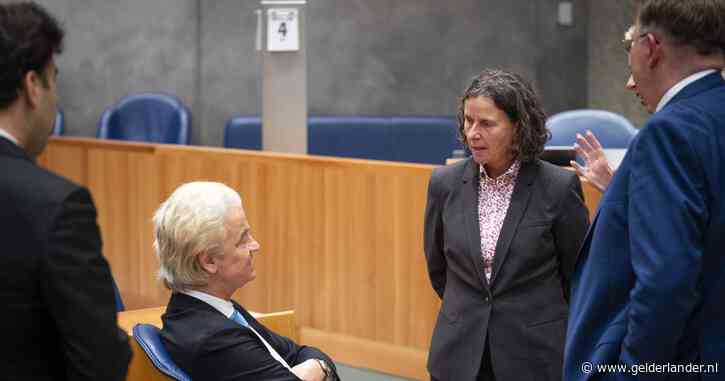 Ze is ‘een kanjer’, heeft ‘rechte rug’ en is ‘geweldige PVV-minister van Asiel’: hoe Wilders pronkt met ‘zijn’ Faber