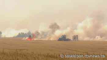 'A hell of a fire': Home destroyed in farm fire south of Saskatoon