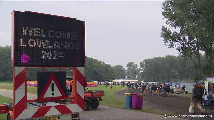 Biddinghuizen - Stuk minder geluidsklachten over Lowlands dan vorig jaar